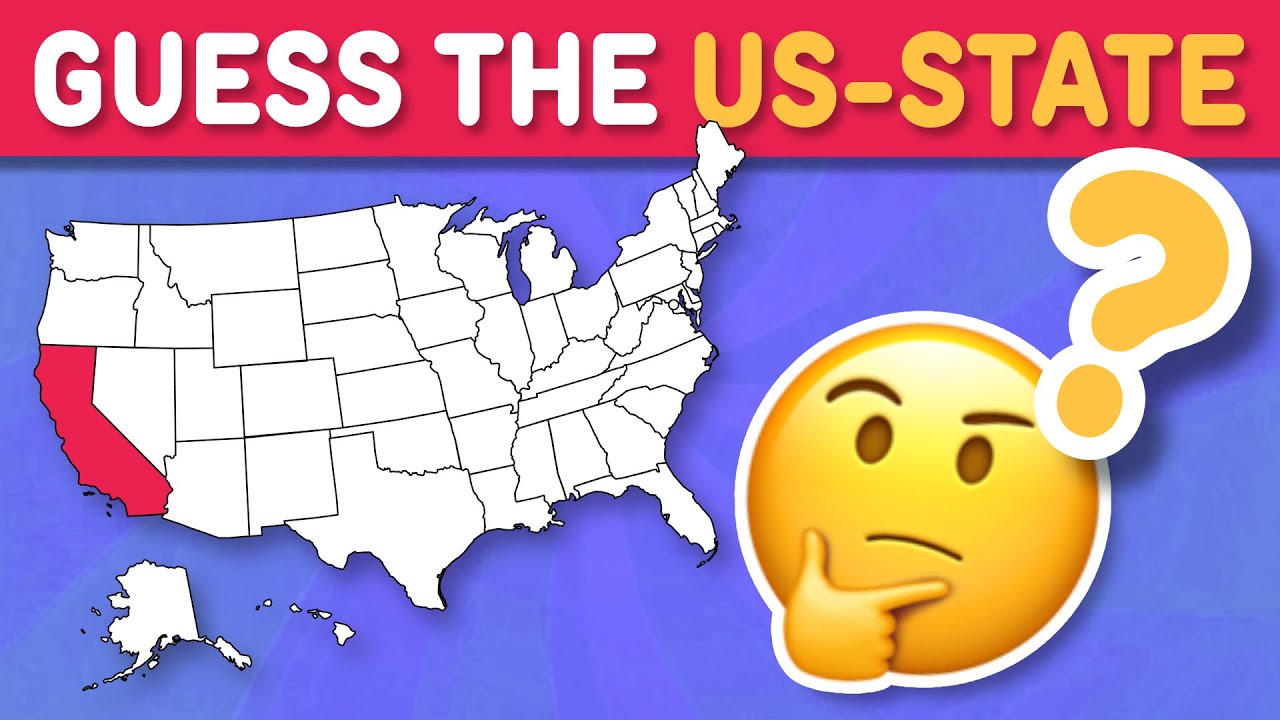 УГАДАЙТЕ ШТАТ США НА КАРТЕ 🇺🇸 | Географическая викторина