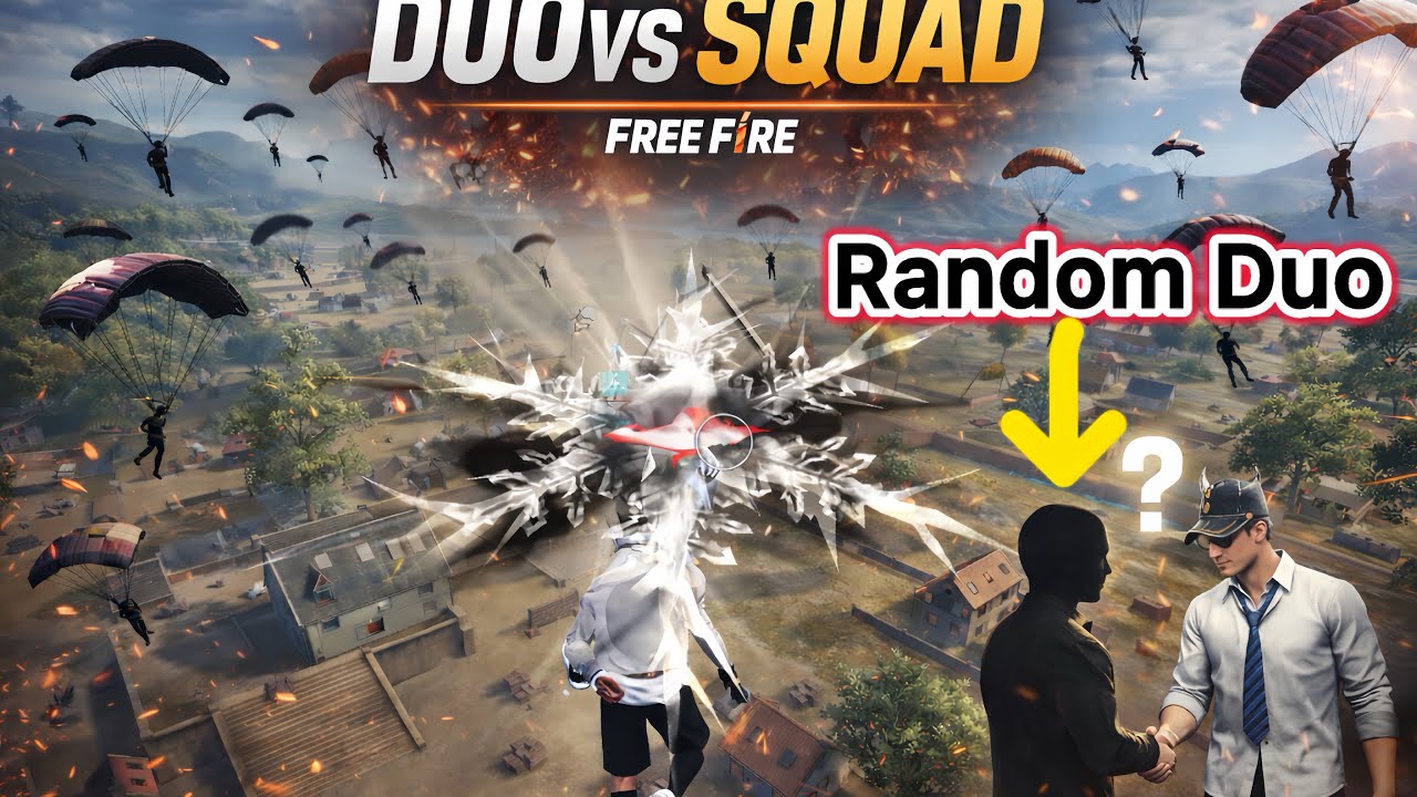 Duo vs Squad Full Gameplay 😈🔥 | Intense Clutch  | Free Fire | #freefire #solovssquad #duovssquad 