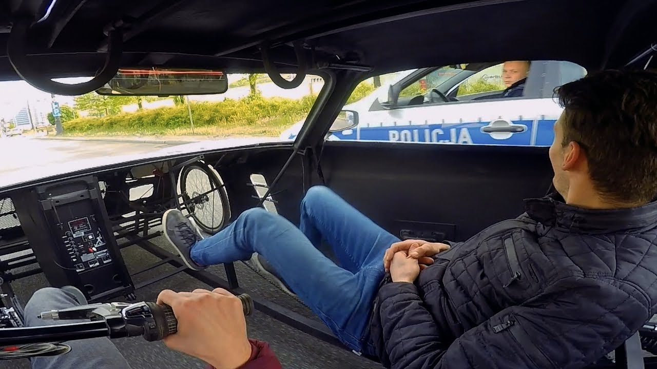 Reakcje ludzi na Rower w kształcie Mercedesa SLS