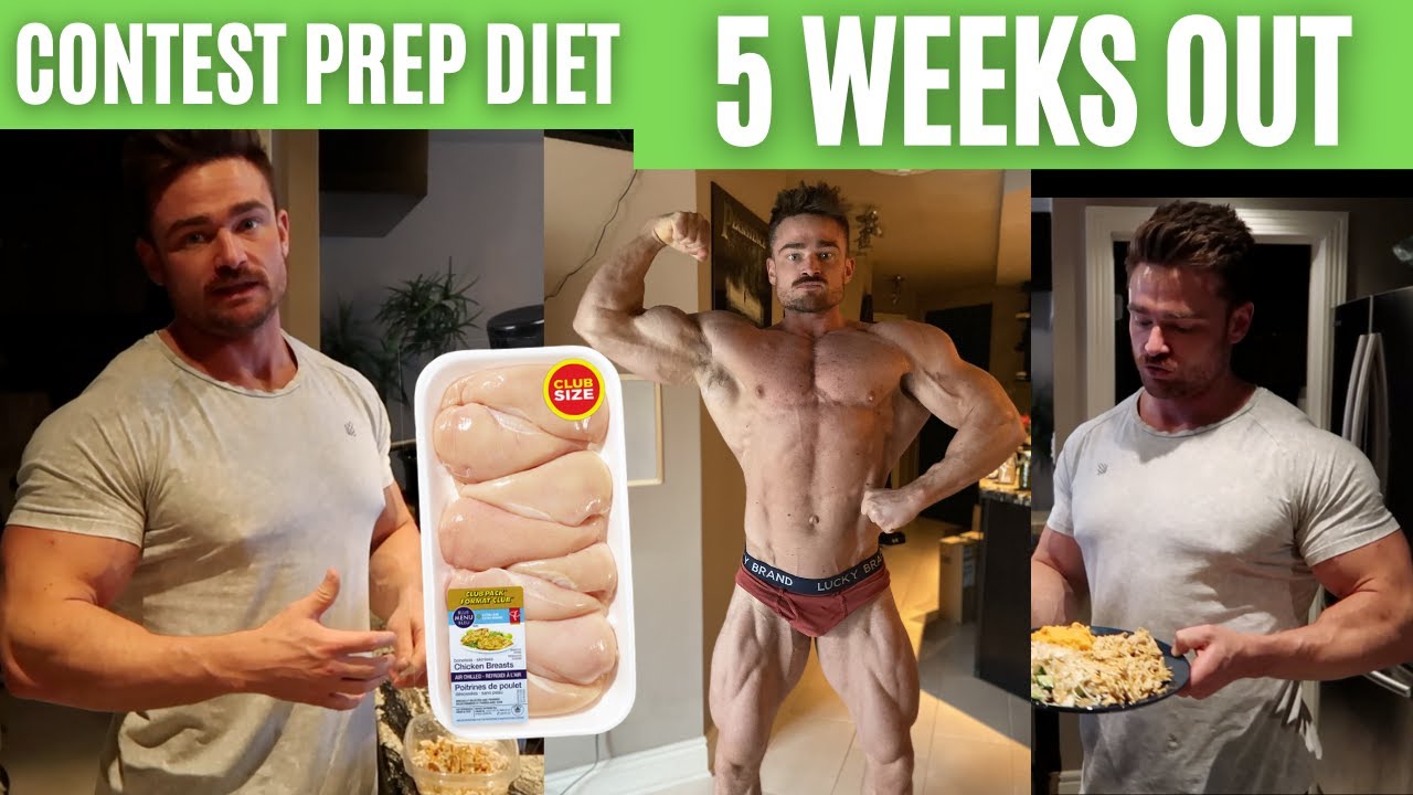 Full day of eating | Contest prep | 5 Weeks out | Classic Physique