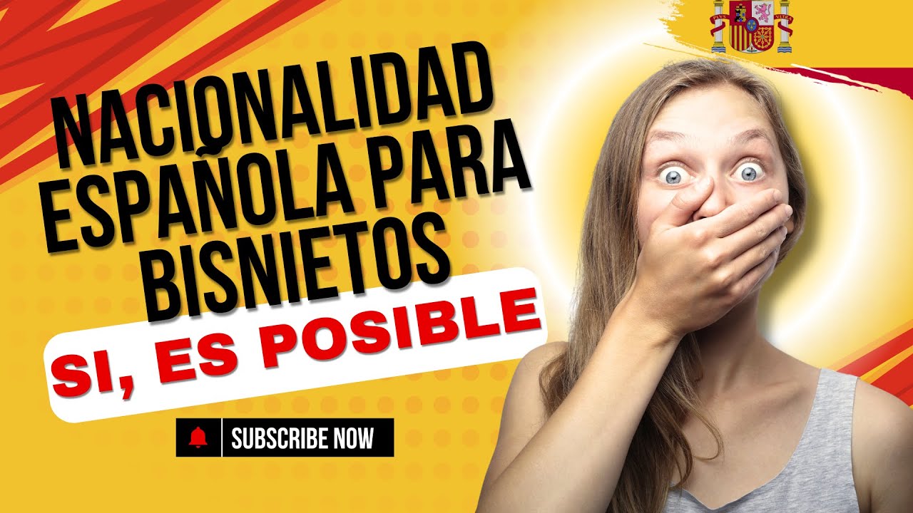 ¿Eres BISNIETO de Español? 🇪🇸 ¡SÍ PUEDES Pedir la Nacionalidad! | Claves de la Ley LMD.