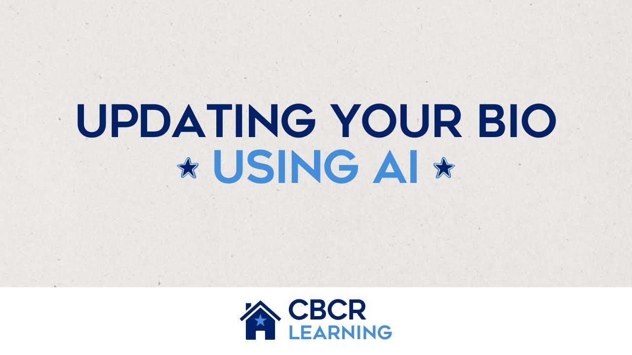 Updating Your Bio Using AI