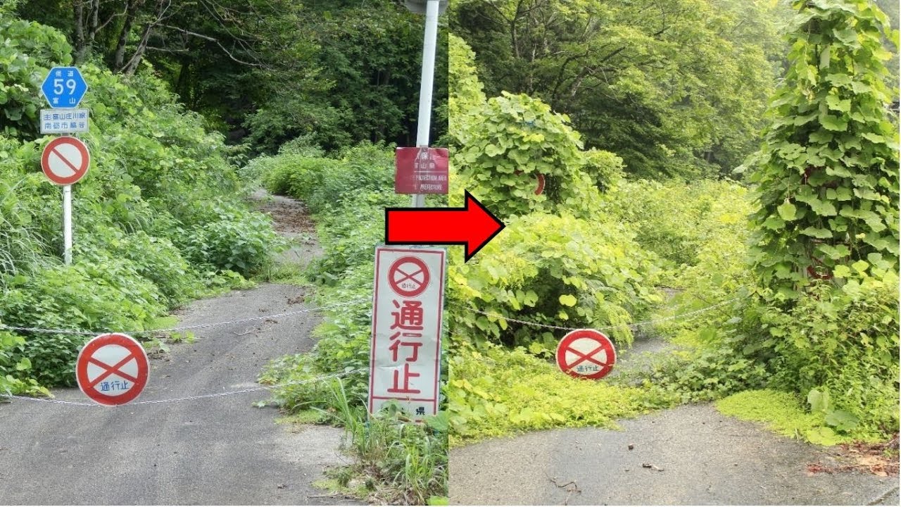【酷道/棄てられた県道】国道471号 (酷道区間) part 1【利賀村・栃折峠】