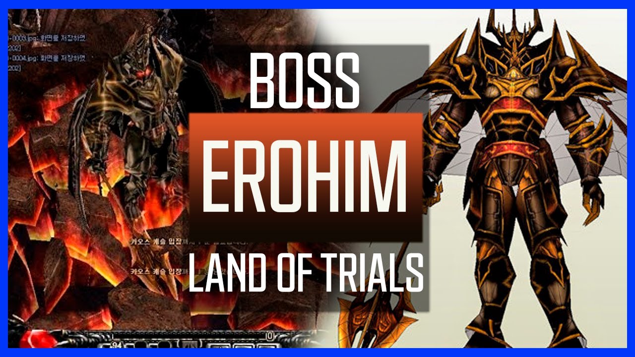 [Mu Online] BOSS EROHIM - LAND OF TRIALS