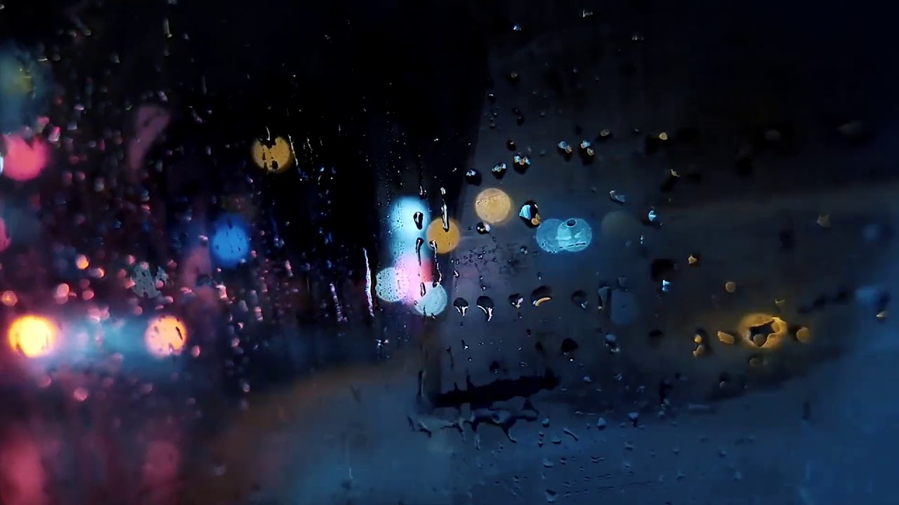 Cinematic Hujan #4 | Hujan Malam Hari | Relaxing Backsound | Video hujan