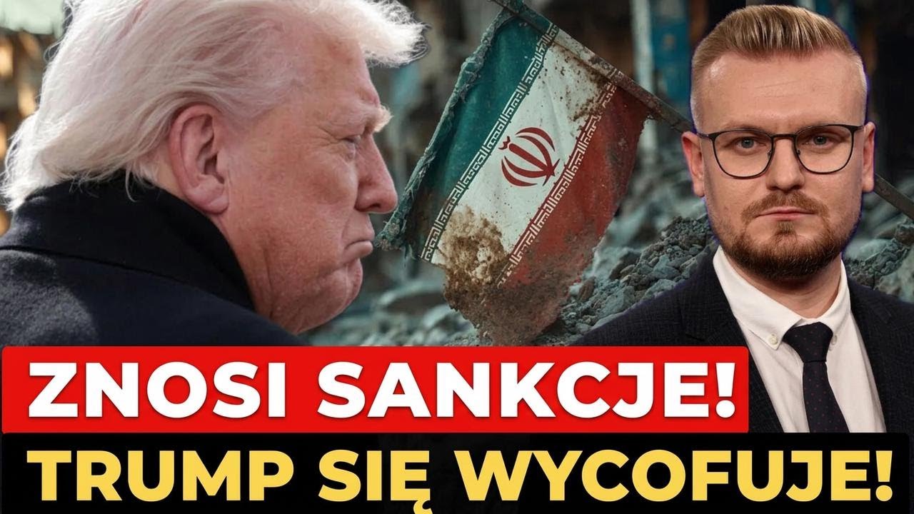 Teraz! Trump się wycofuje: USA znoszą sankcje wobec Iranu! Czy to klęska Ameryki? - Pieczyj