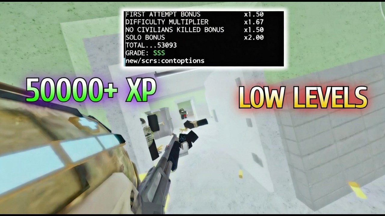 HELLMET - Best Way To Farm XP For Low Levels | 50K+ XP | Level 20