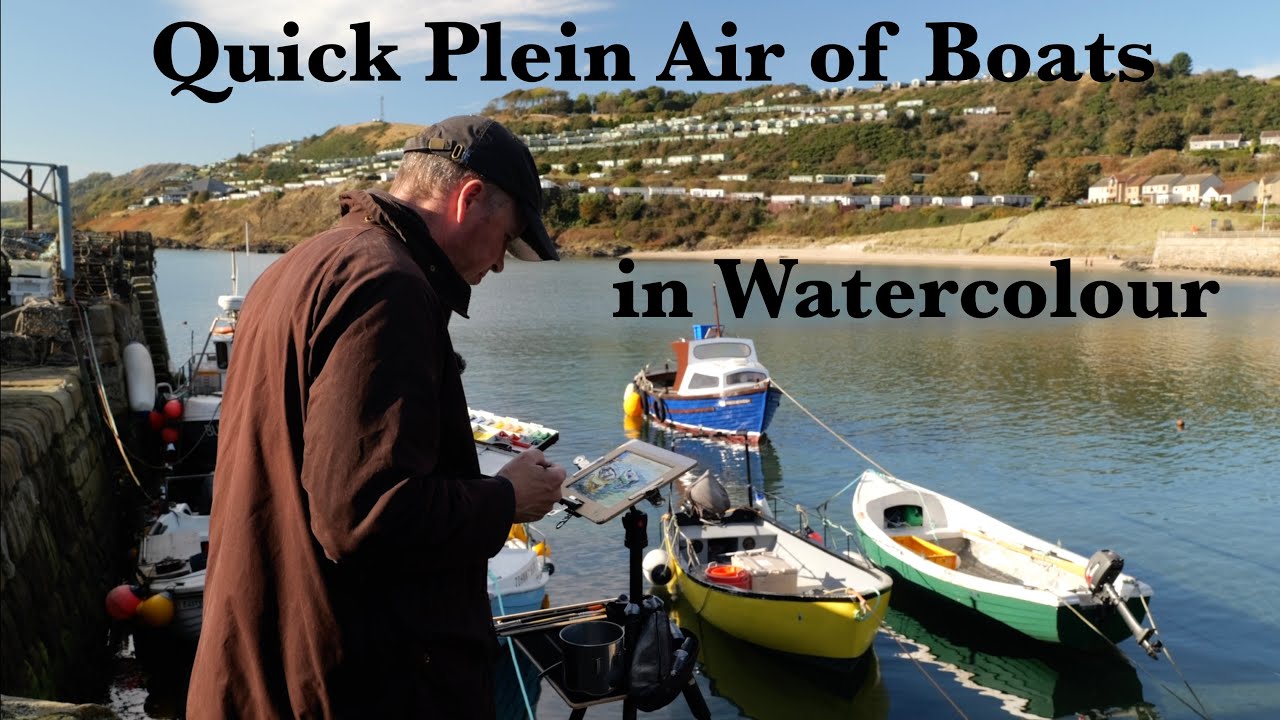 Pettycur Harbour Boats on a Beautiful Autumnal Day