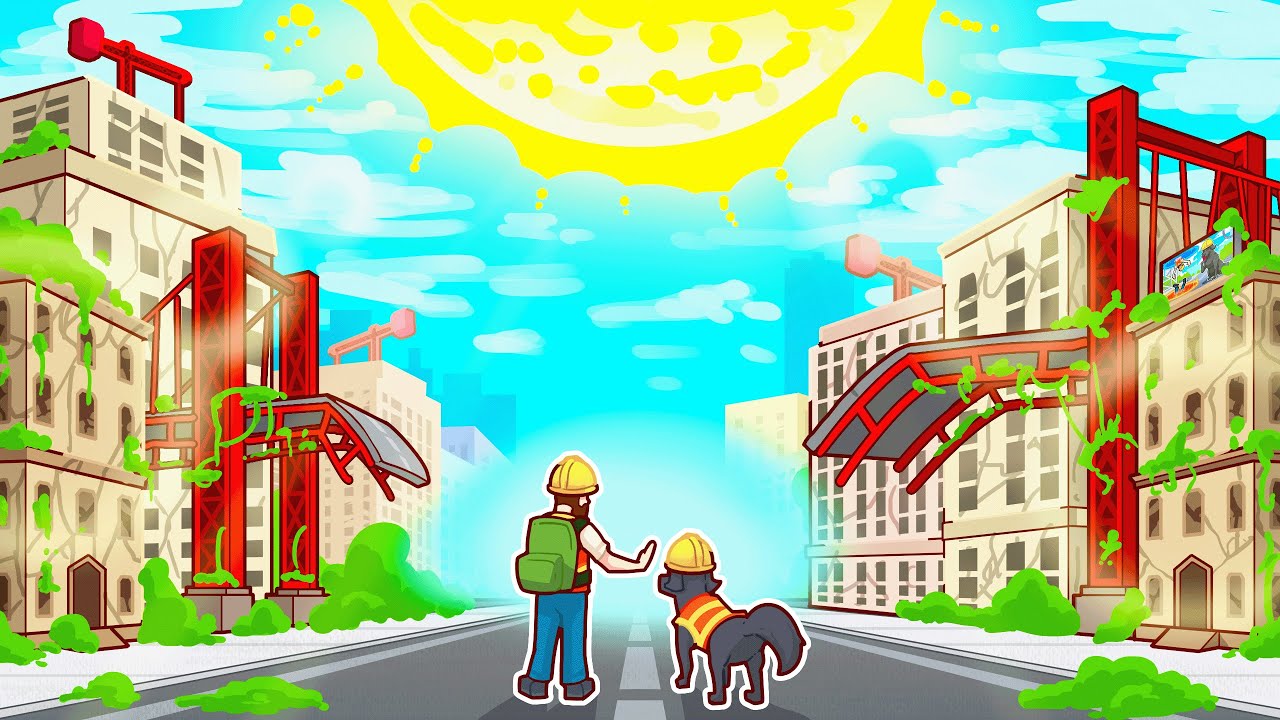 A solar flare destroyed the world, we must rebuild!