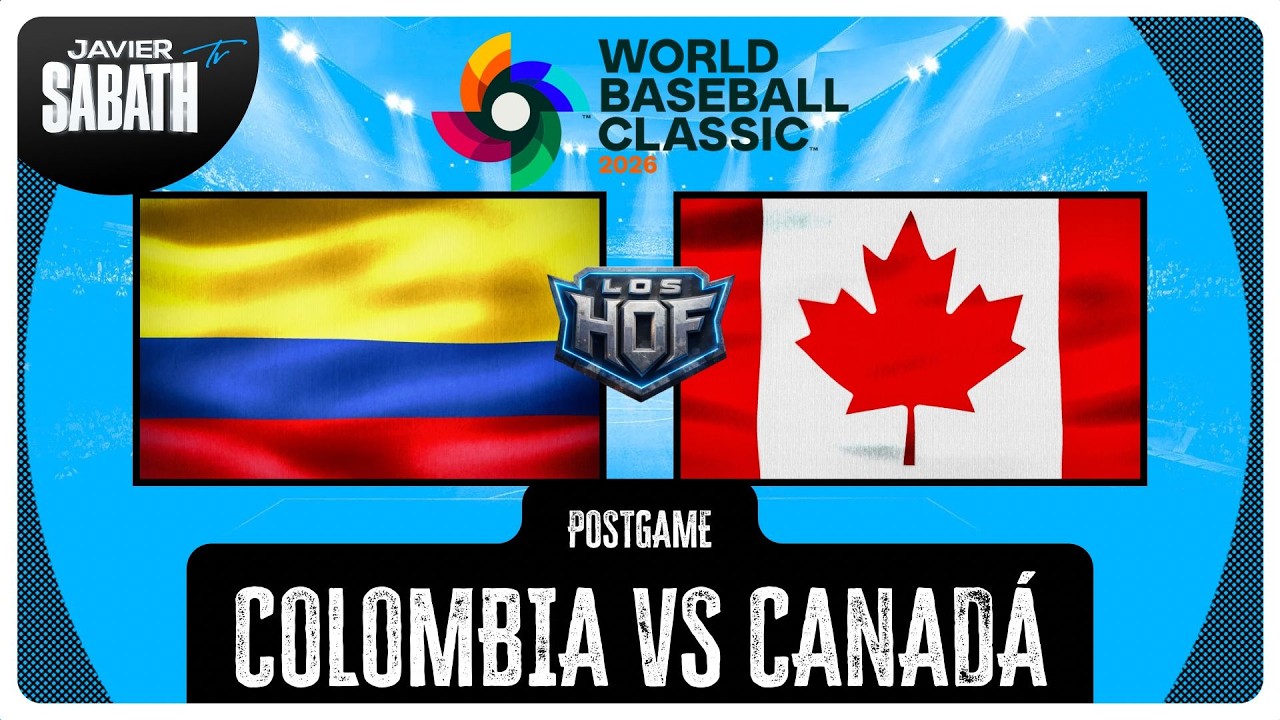 ⚾️ CLÁSICO MUNDIAL: COLOMBIA vs CANADÁ | POSTGAME EN VIVO desde el Hiram Bithorn | Los HOF’s