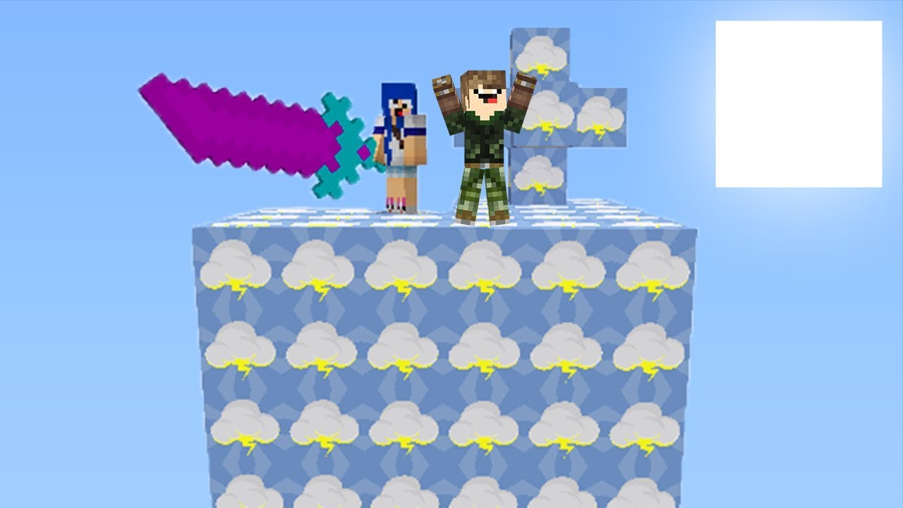 ILHA DA TEMPESTADE l MINECRAFT ILHA LUCKY BLOCK