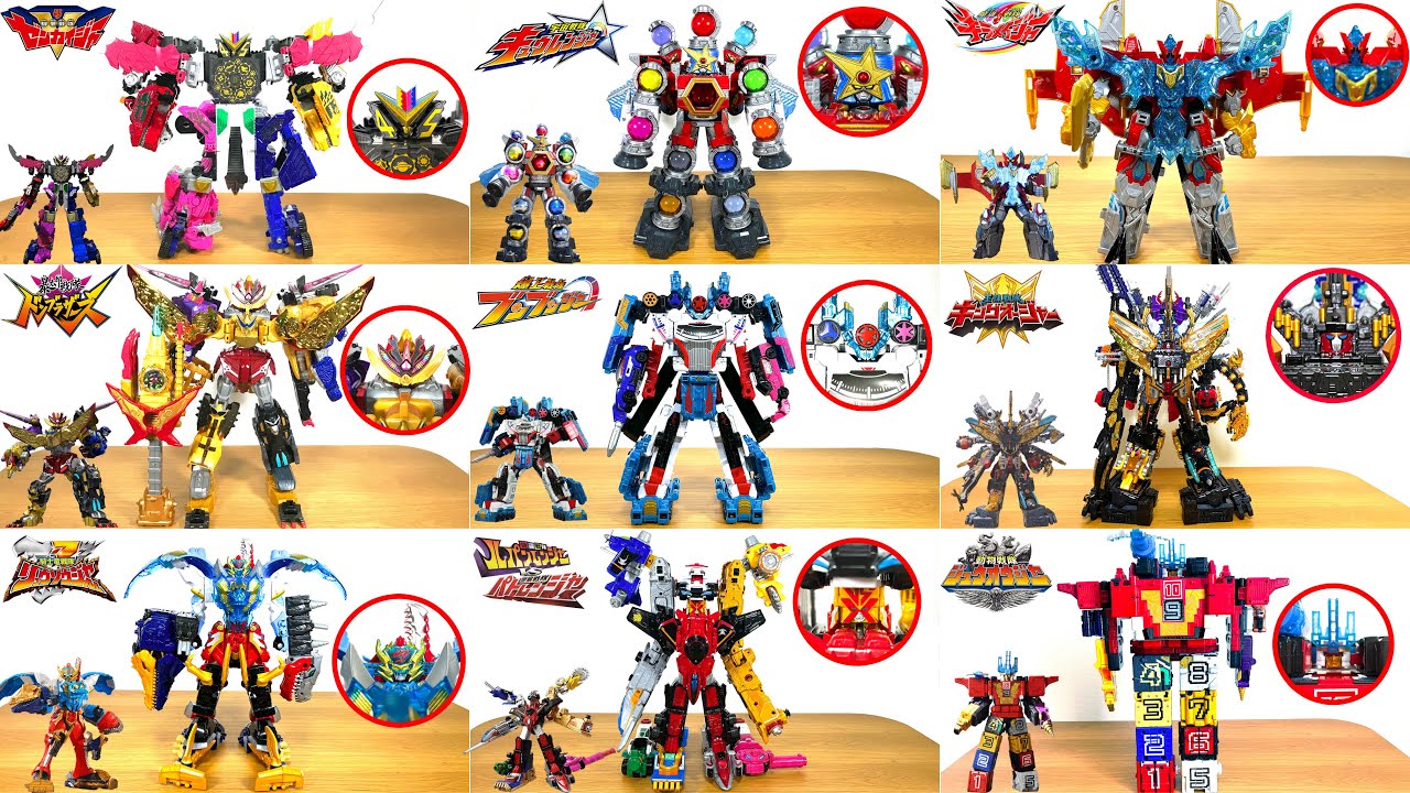 スーパー戦隊の最強ロボット大特集！ブンブンジャーロボチャンピオンをはじめ歴代戦隊の最強ロボを一気に大合体！