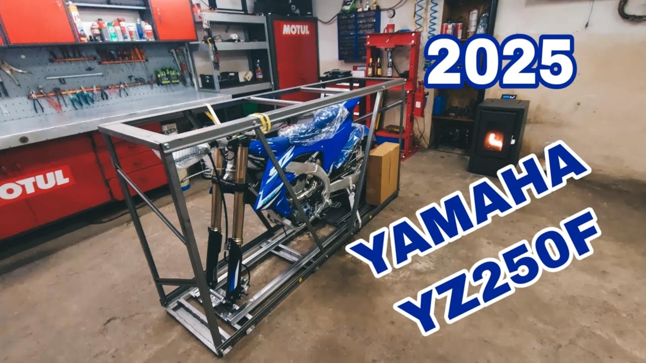 UNBOXING Yamaha YZ250F 2025 | Wjazd na garaż ! Kacper #82