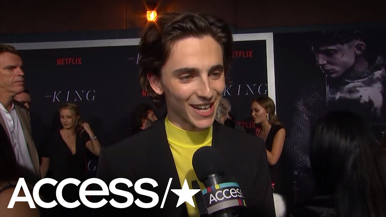 Timothée Chalamet Reveals Why He And Lily-Rose Depp Didn't Kiss In 'The King'