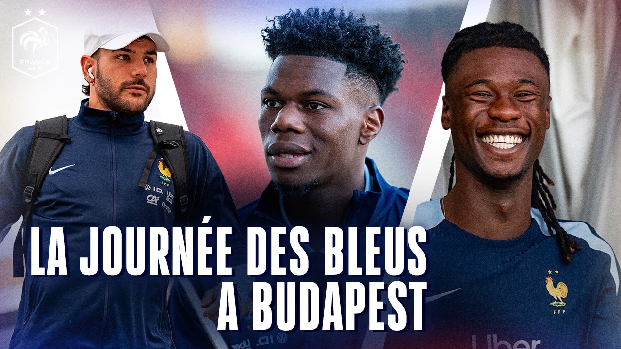 Avec les Bleus de Clairefontaine à Budapest