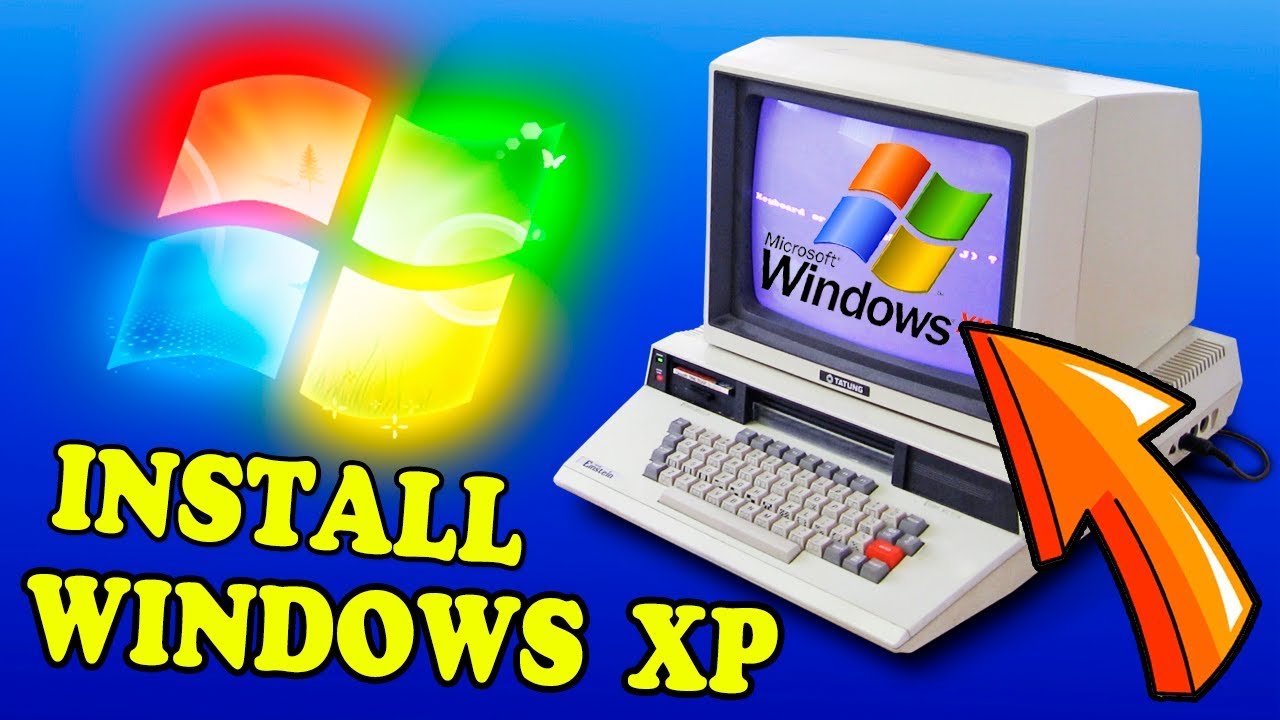 Установка Windows XP на древний компьютер