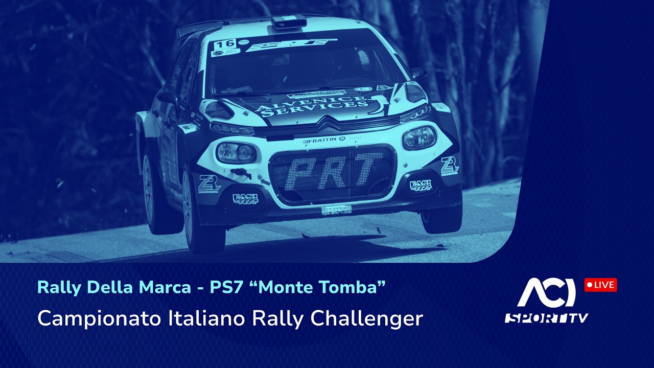 🔴 LIVE! CIR Challenger | Rally della Marca - PS7 &ldquo;Monte Tomba&rdquo; - Power Stage