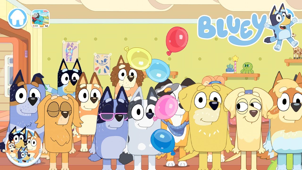 🌈🌈Bandit's Living Room Drum Concert! | Bluey & Bingo 🌈🌈