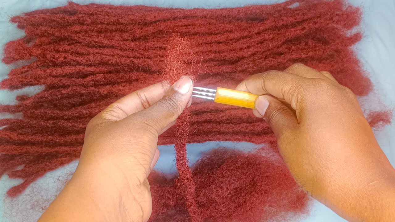 STEP BY STEP HOW TO MAKE TEMPORARY DREADLOCS|easy ginger locs tutorial