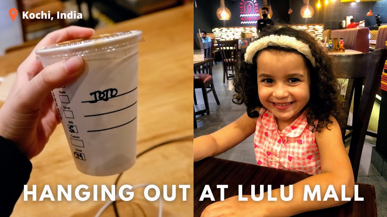 Spend The Day with Us at LuLu Mall!! (Foreigners in Kerala) | India Travel Vlog 🇮🇳