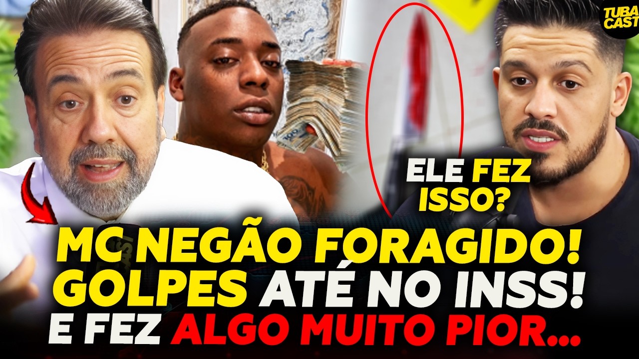 🚨MC Neg&atilde;o foragido, golpes at&eacute; no INSS!  com  Jorge Lordello, na cena do crime