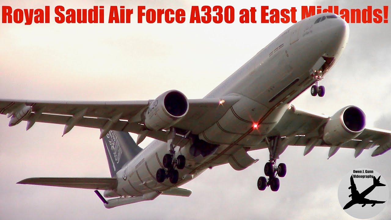 Rare | Royal Saudi Air Force Airbus KC-30A Air Tanker Awesome Takeoff at East Midlands | 12/01/20