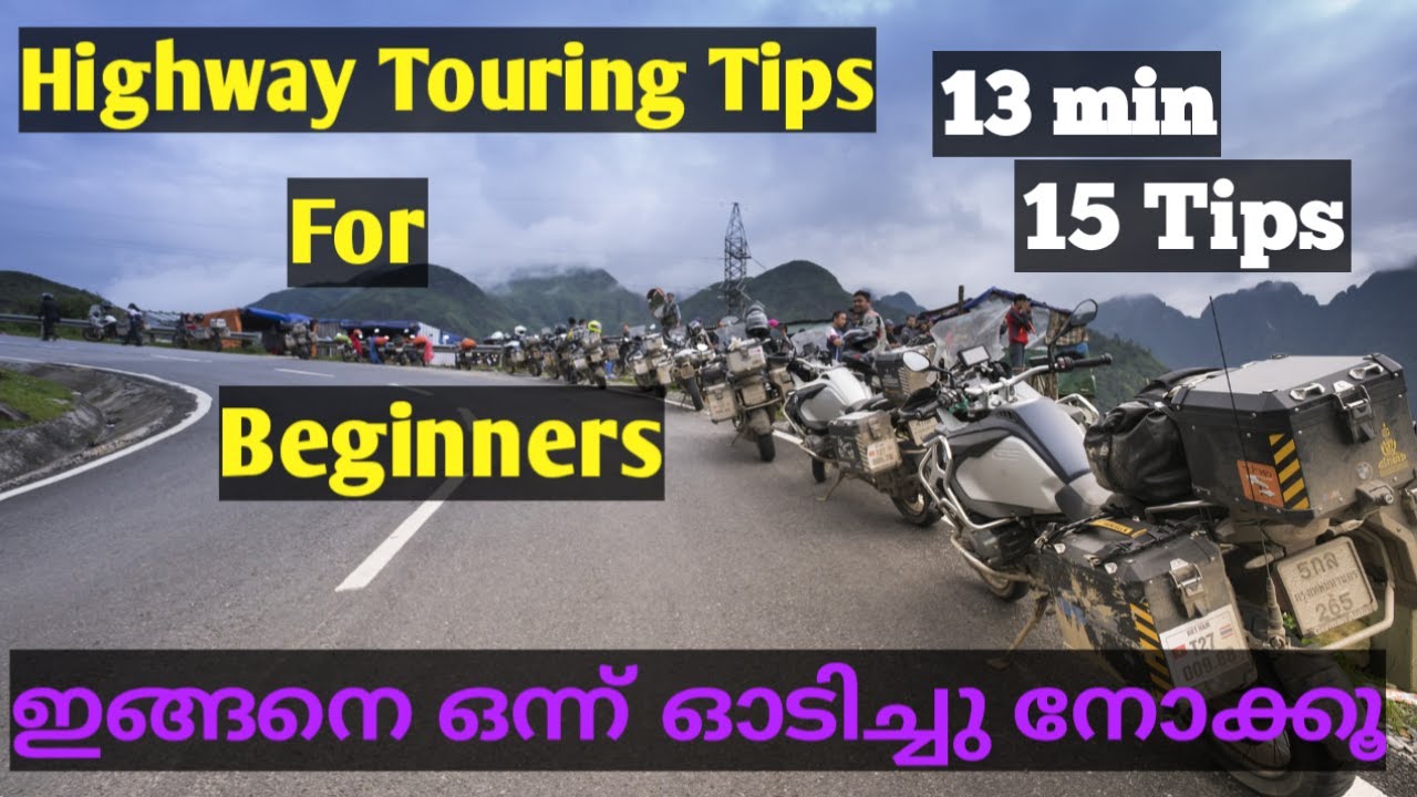 15 Highway Touring Tips For Beginners In Malayalam | Mr_Hypershift