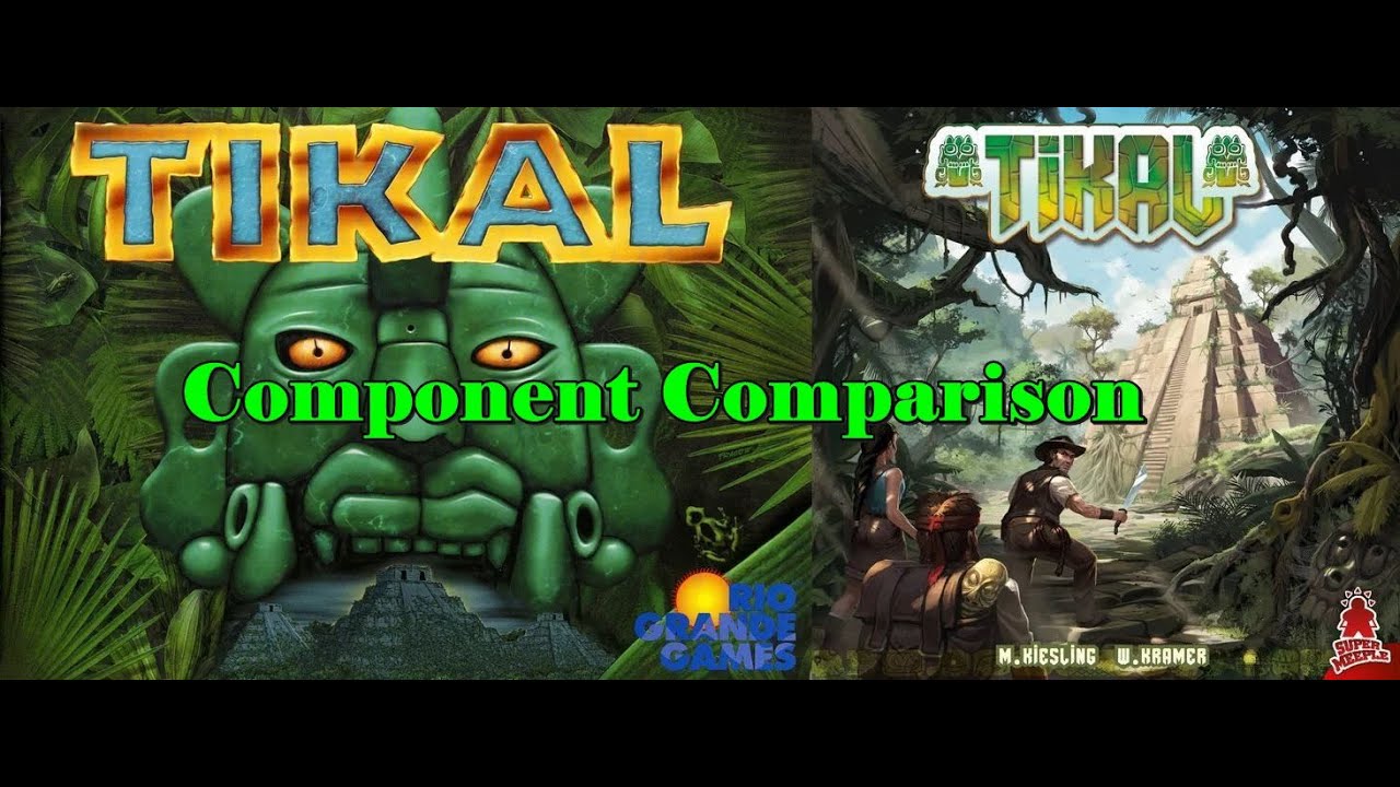 Dad vs Daughter - Tikal - Unboxing & Comparison