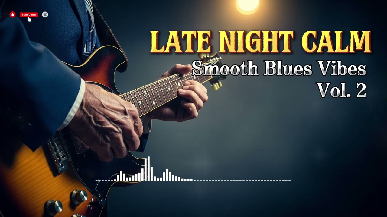 Relaxing Blues Instrumental | Chill Blues Guitar for Stress Relief