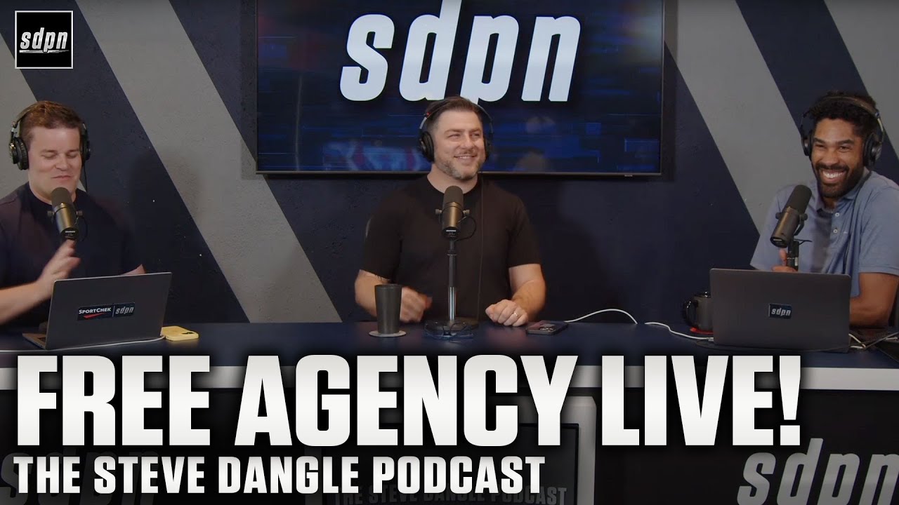 NHL Free Agency 2025 Live! | The Steve Dangle Podcast