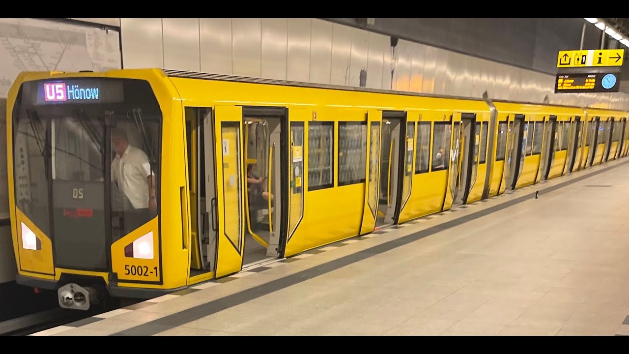 U5 I Hauptbahnhof  ► Alexanderplatz I Bauserie H I BVG I