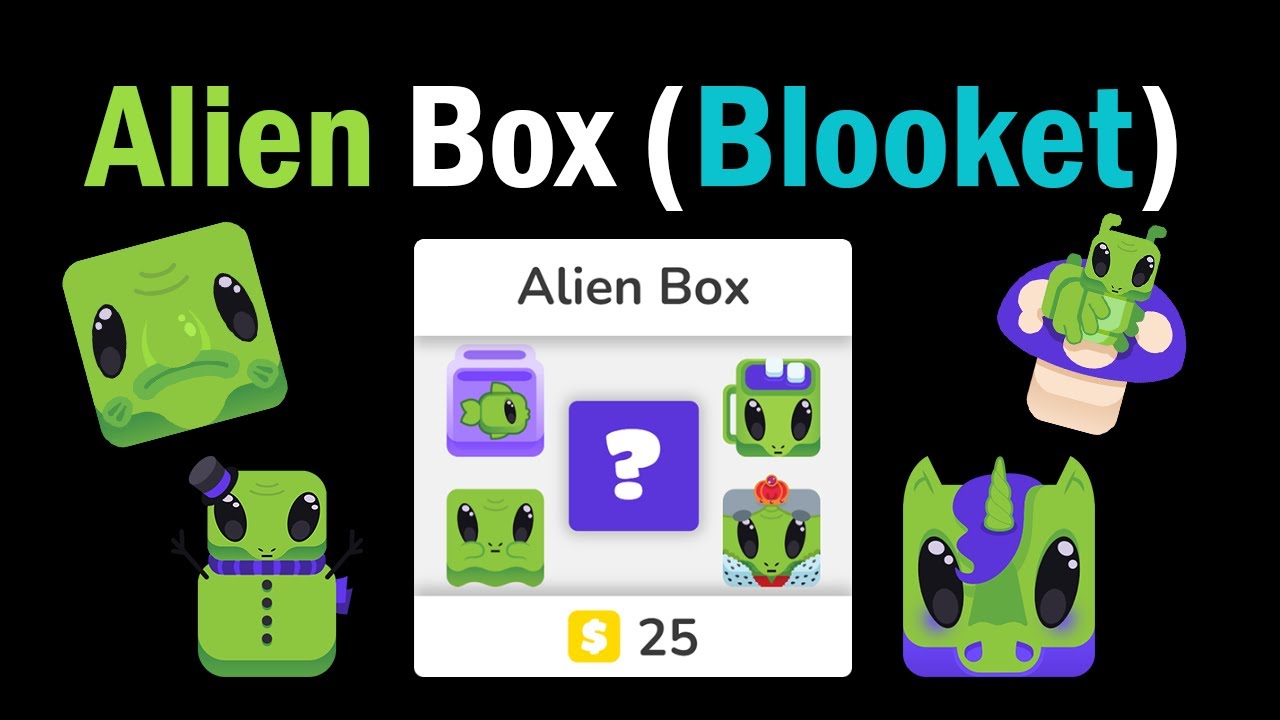 Blooket | Alien Box Showcase