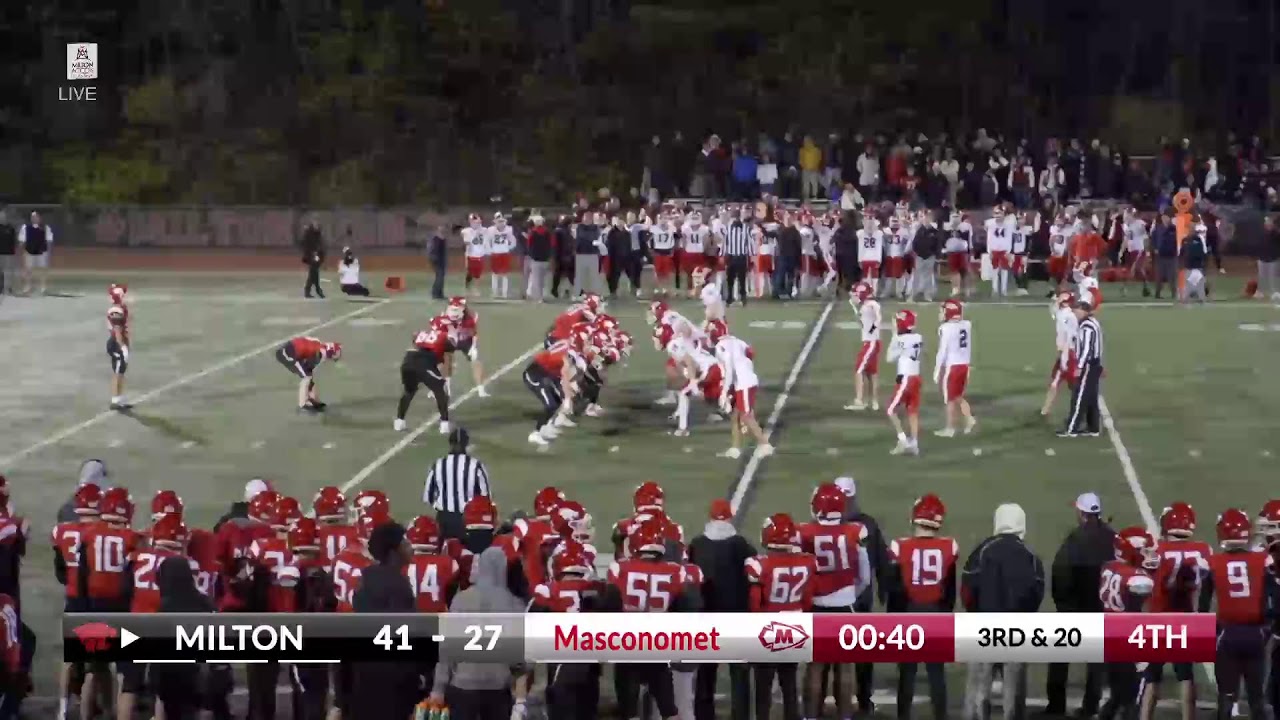 MHS Boys Varsity Football vs Masconomet - November 14th, 2025