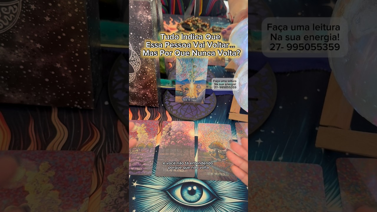 Porque a pessoa amada nunca volta? #espiritualidade #tarot #tarotdoamor #mensagemespiritual