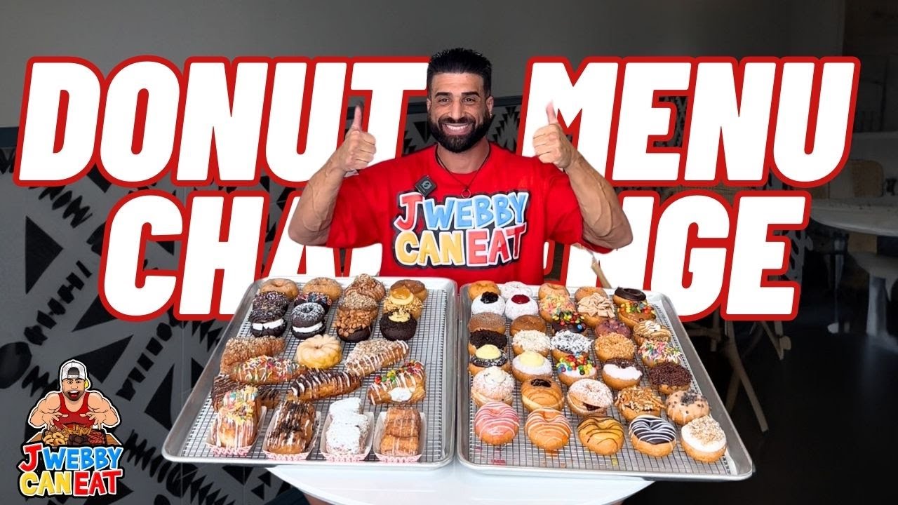 60 DONUT MENU CHALLENGE - BROAD STREET DOUGH CO - WALL TOWNSHIP, NJ