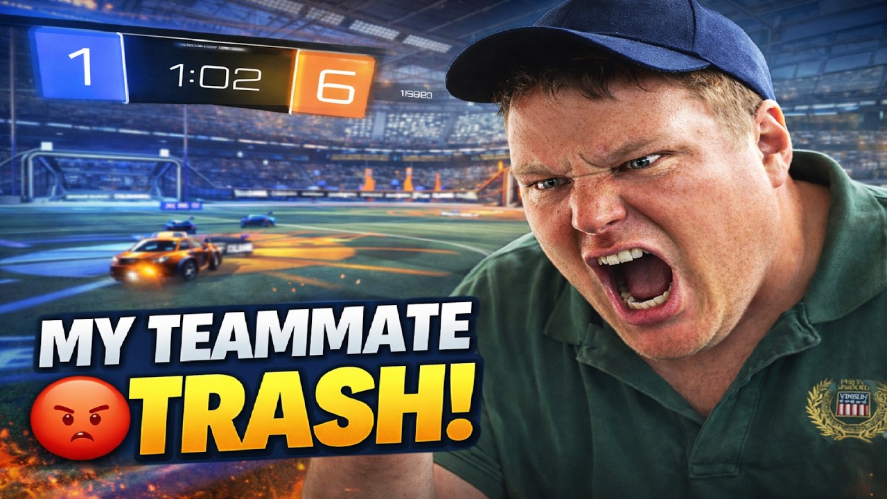 Teammate er Dårlig Til Rocket League I 2V2