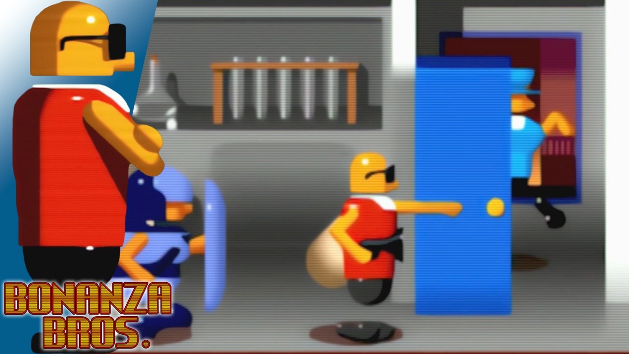 Bonanza Bros. - Robo (Arcade / 1990) 4K 60FPS