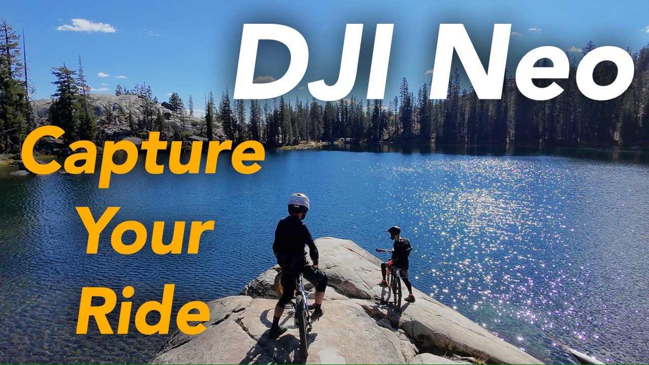 The best drone for filming mountain biking, the DJI Neo is so inexpensive you need to get one.