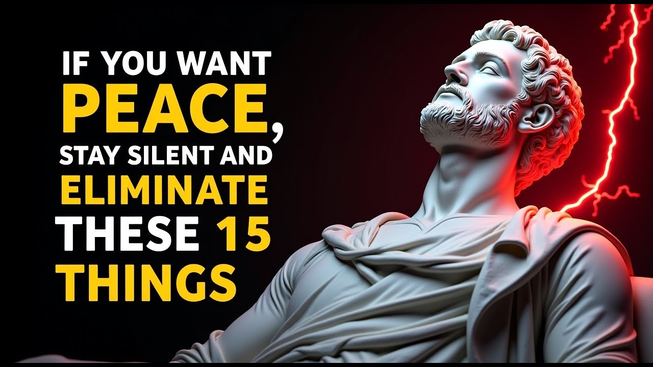 If You Want Peace, Stay Silent — 15 Things Quiet People Never Tolerate | Stoic Wisdom