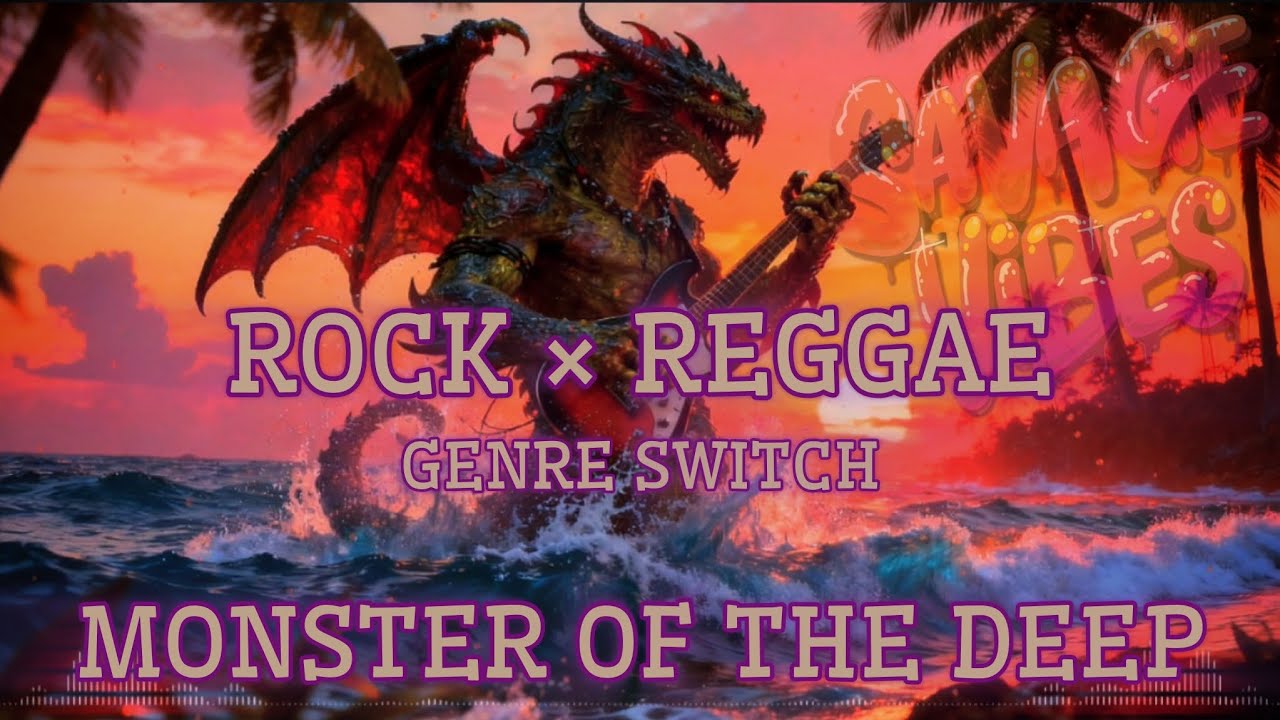 Monster of the Deep &ndash; Rock x Reggae Fusion (Dual Vocal) With Lyrics 