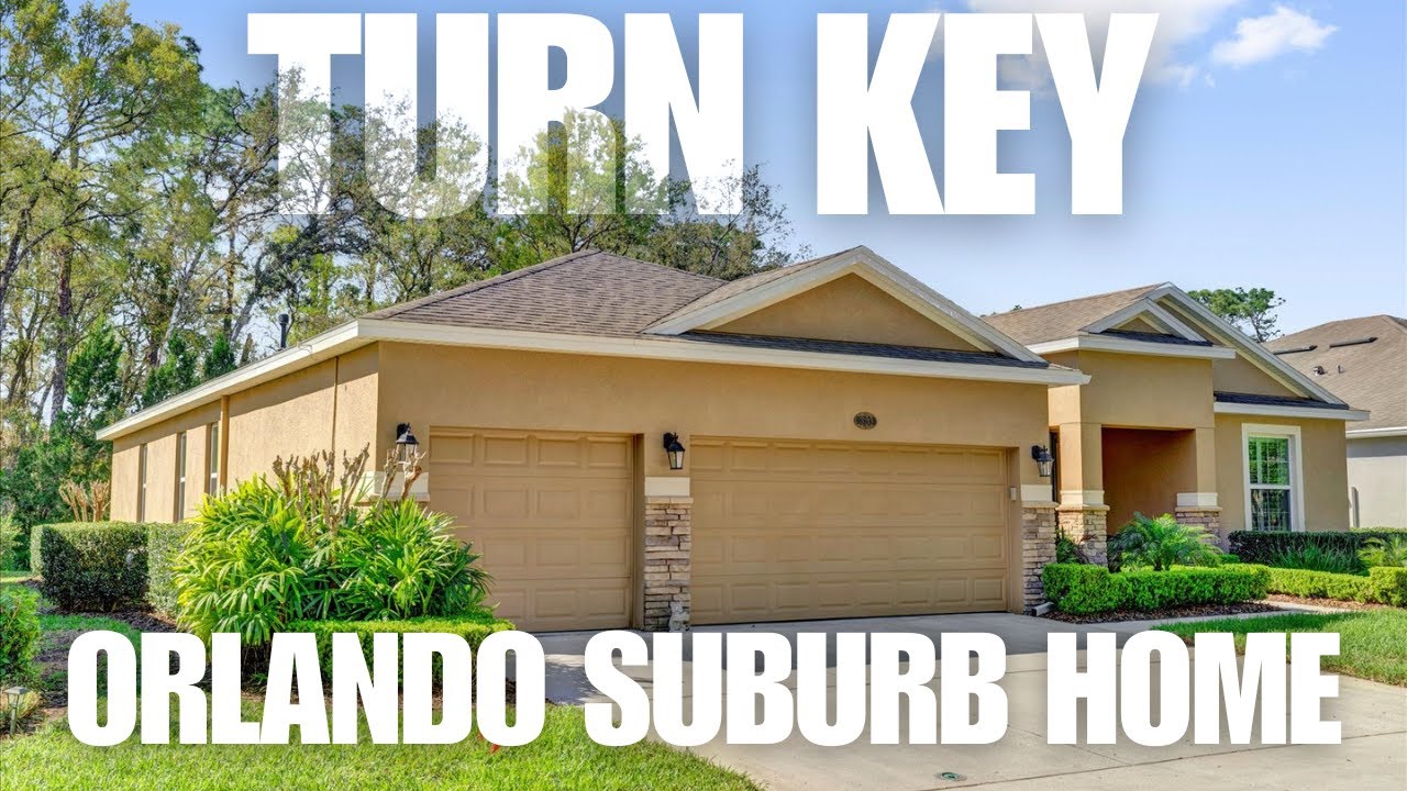 Turn Key Orlando Suburb Home! Located in Deland Florida's Victoria Park Community