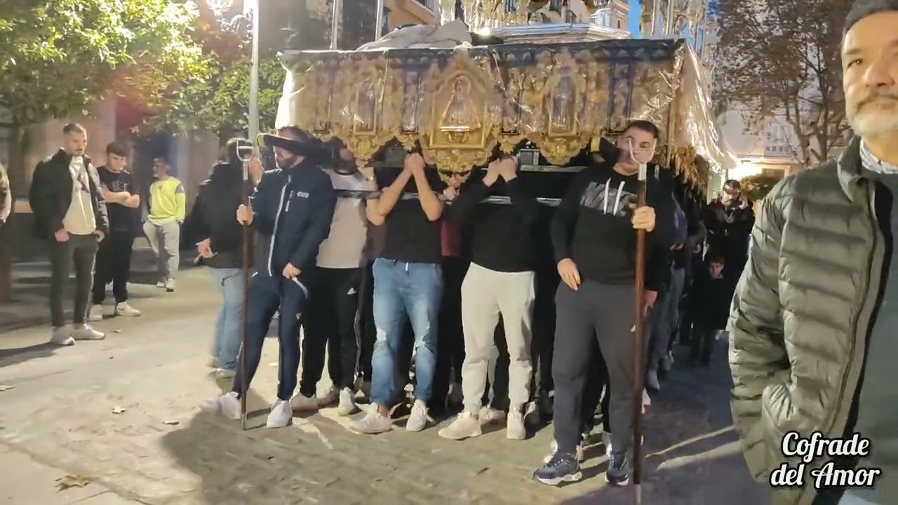 1º ensayo cuadrilla Esperanza (Nazareno del Amor), Cádiz enero 2024
