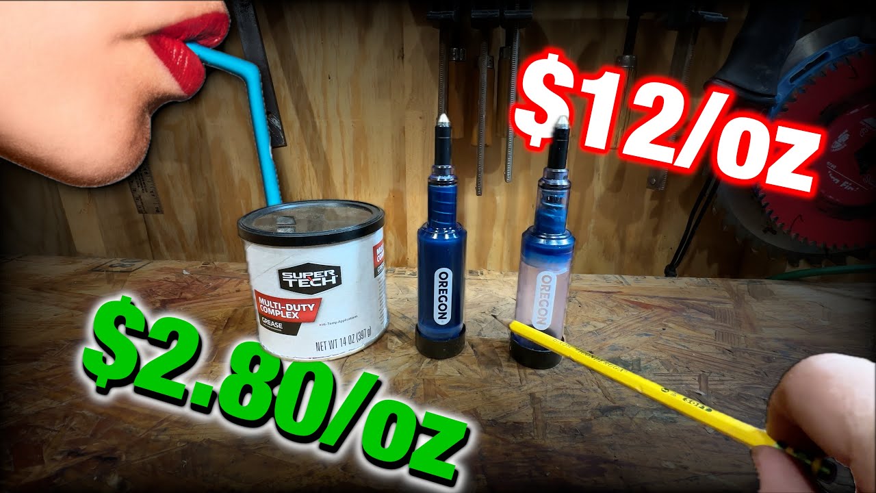 Frugal Innovation: Saving Big with a Straw and Grease Tub! - OREGON PUSH N LUBE
