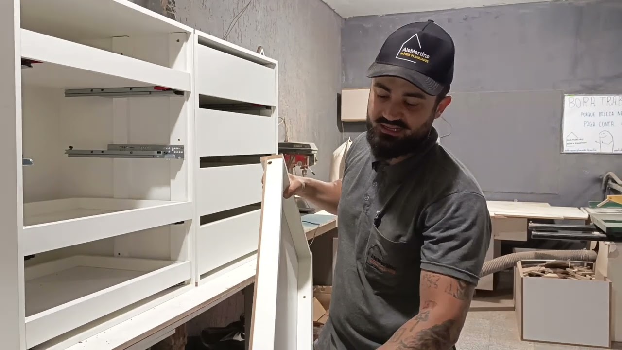 COMO INSTALAR CORREDIÇA OCULTA DE FORMA CERTA EM GAVETA E SAPATEIRA
