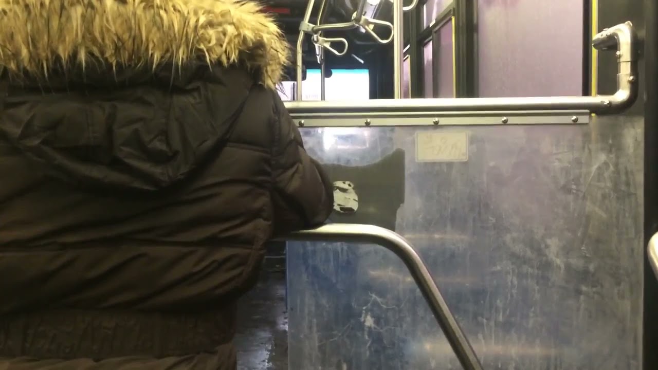 MTA NYC HD: On Board 2004 Orion VII CNG #7724 on the B43 (RETIRED)
