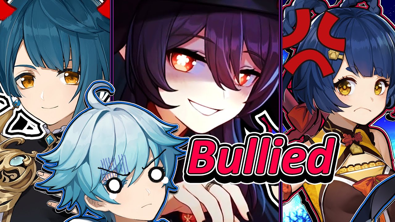 Chongyun get's bullied by Xingqiu, Hu Tao and Xiangling | Genshin Impact voice lines