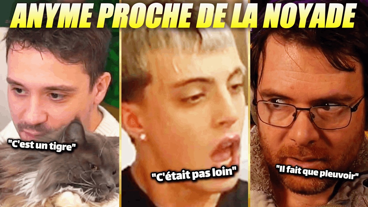 ANYME PASSE PROCHE de la NOYADE, ARTHUR PERTICOZ DECOUVRE LES BRAINROTS - La Crème de Twitch #499