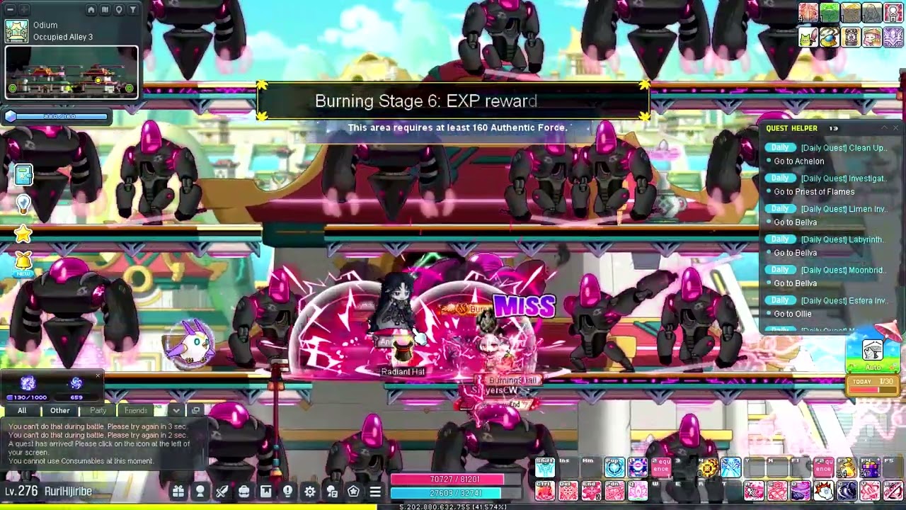 MapleStory Challengers World Two Len Dailies (70)