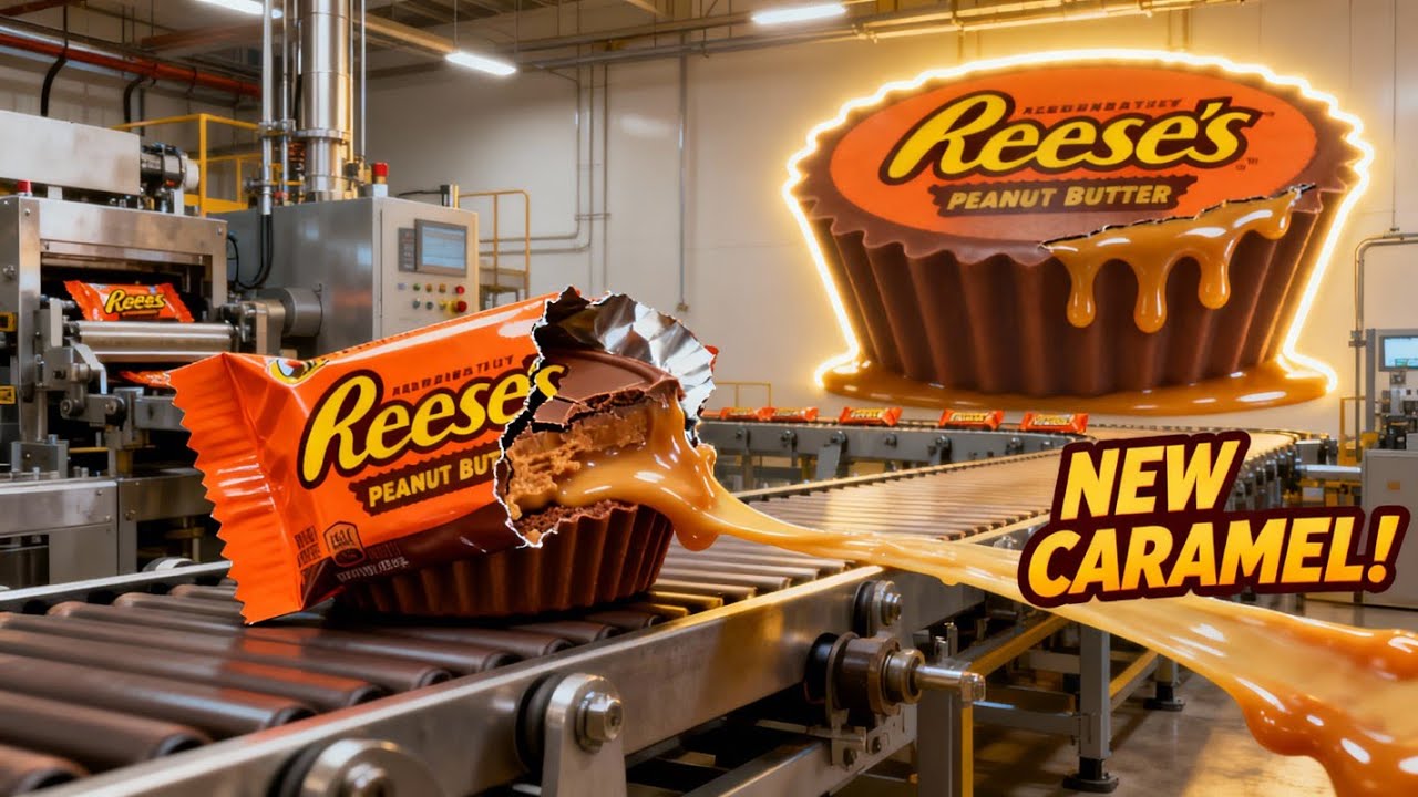 Reese’s Just Changed Everything… Here’s How They Make It!