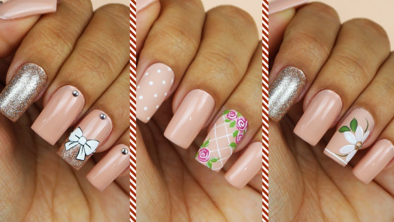3 Unhas Decoradas + FÁCEIS do Mundo